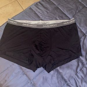 David archy boxer trunk 95% bamboo rayon 5% spandex